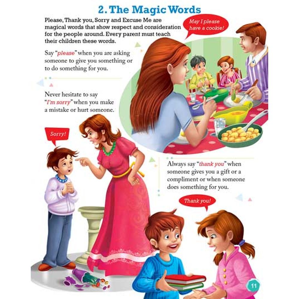 Etiquette For Children Book 1 - A Guide To Teach Good Behaviour