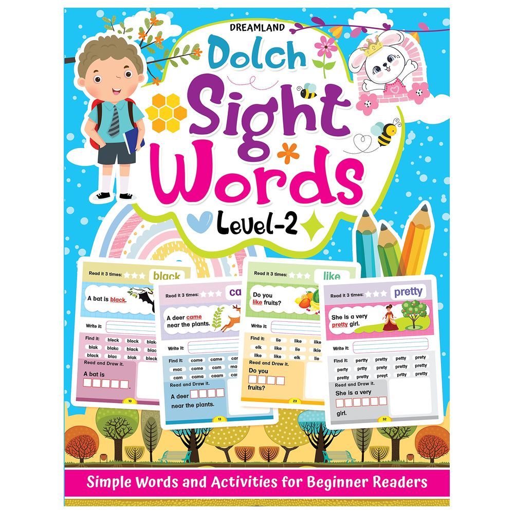 Dolch Sight Words Level 2