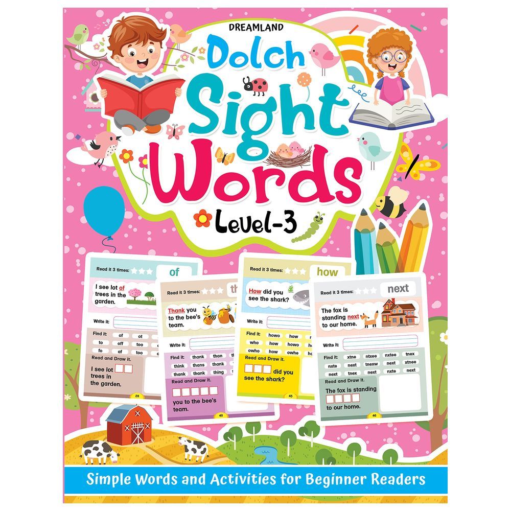 كتاب Dolch Sight Words Level 3