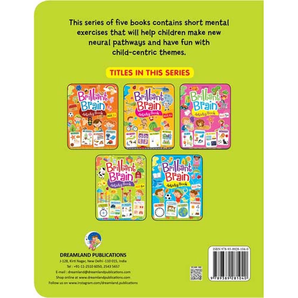 Brilliant Brain Activity Book 6+