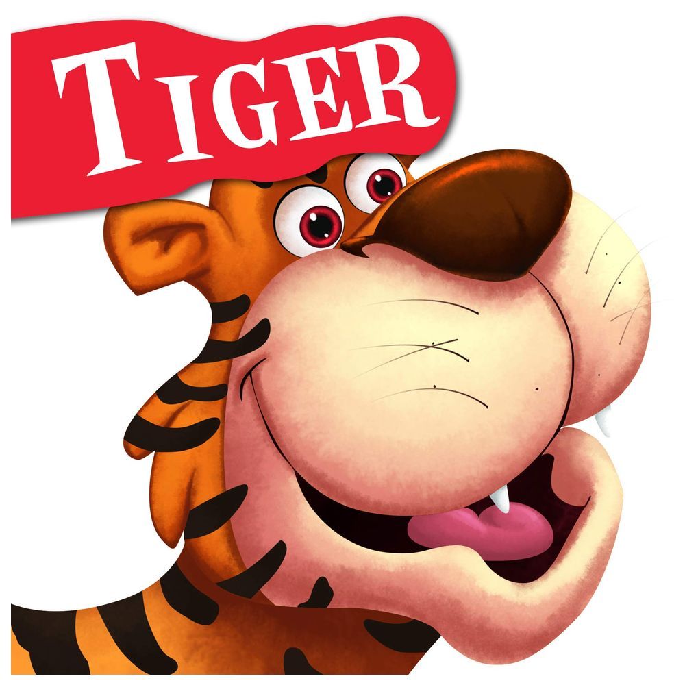 كتاب Cutout Board Tiger