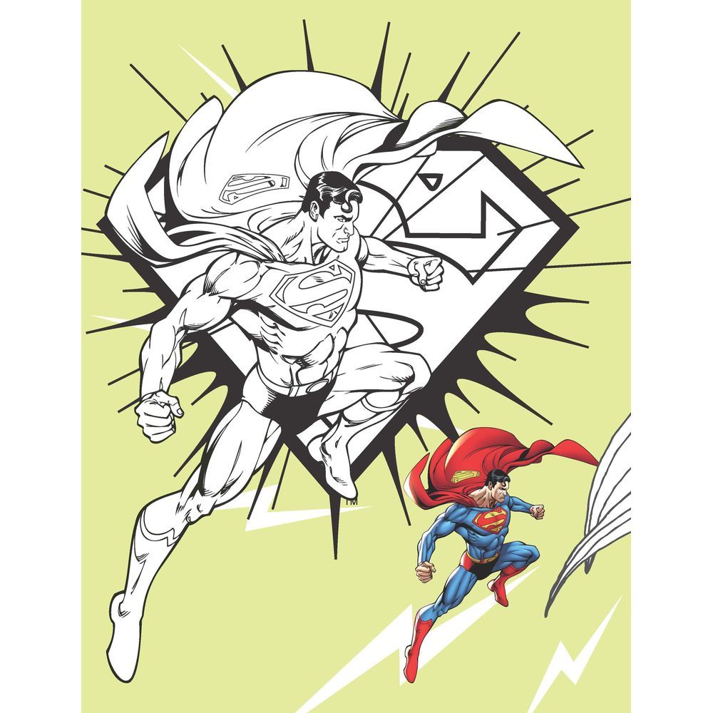 Superman Copy Colouring Book 2