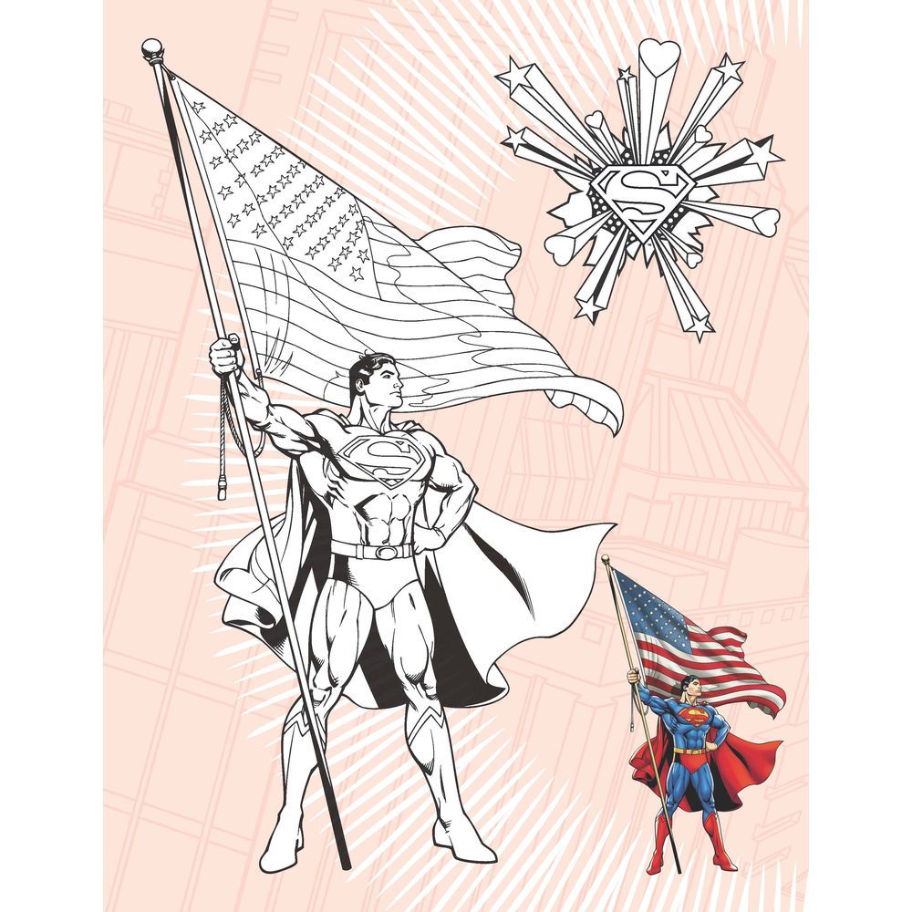 Superman Copy Colouring Book 2