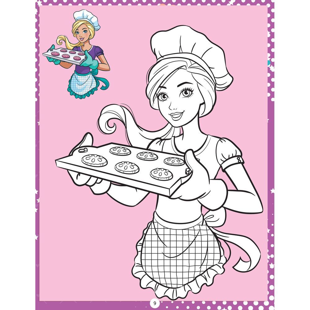 Barbie Copy Colouring Book 1