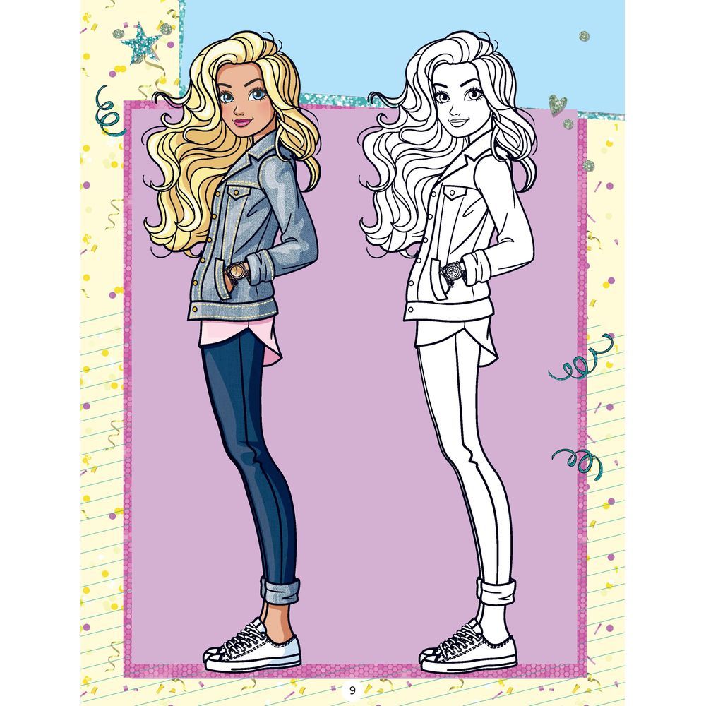 Barbie Copy Colouring Book 4