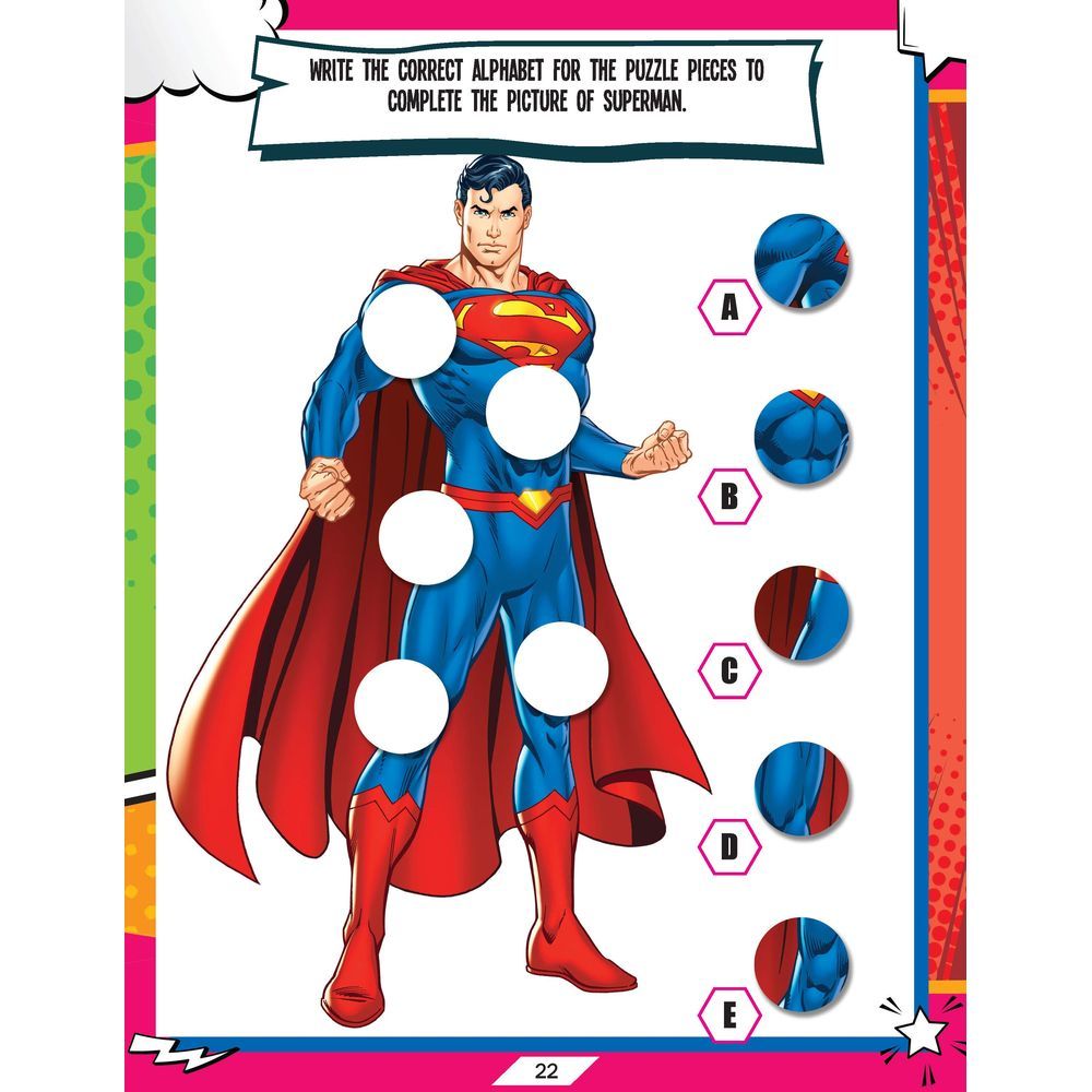 Superman Activity & Colouring Book