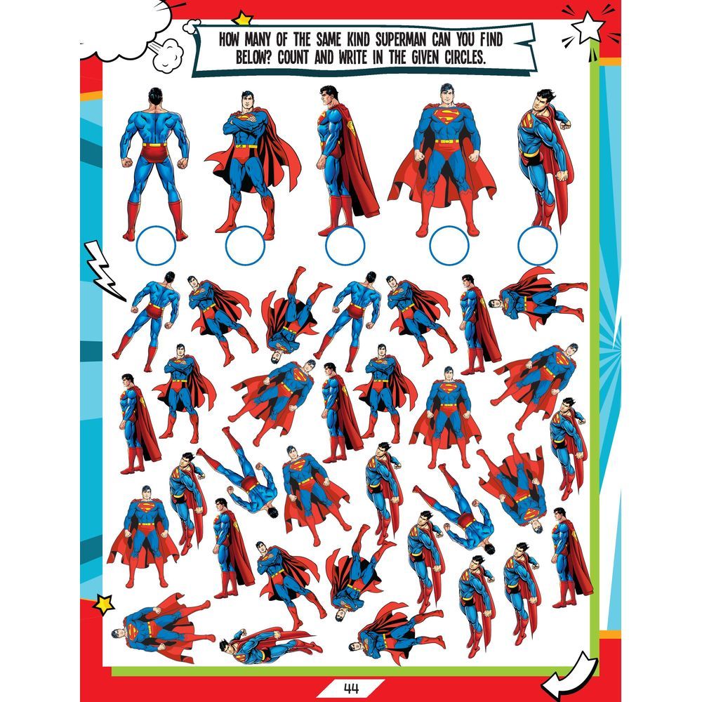 Superman Activity & Colouring Book