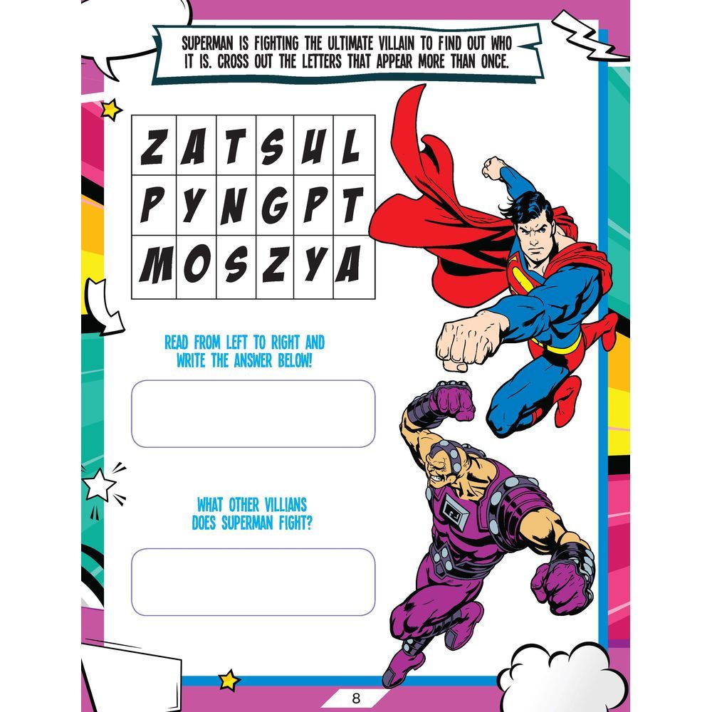 Superman Activity & Colouring Book