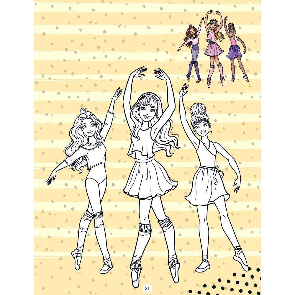 Barbie Copy Colouring Book 5