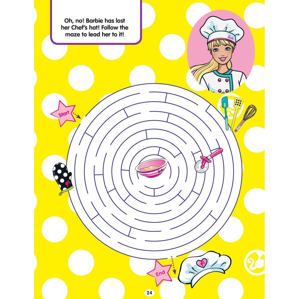 Barbie Colouring And Activity Book