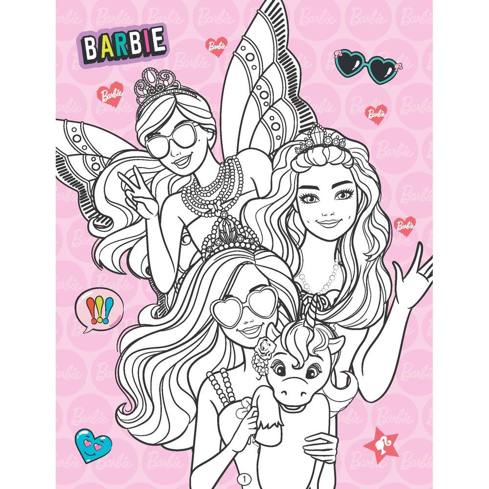 Barbie Colouring Book