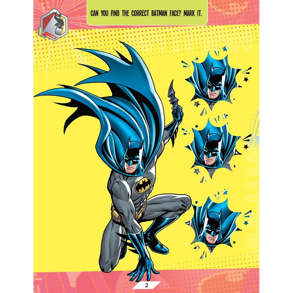 Batman Activity & Colouring Book