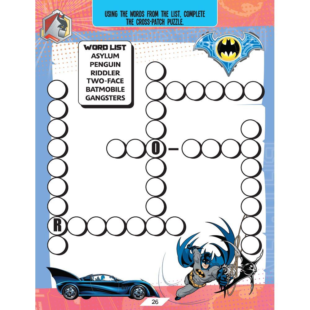 Batman Activity & Colouring Book