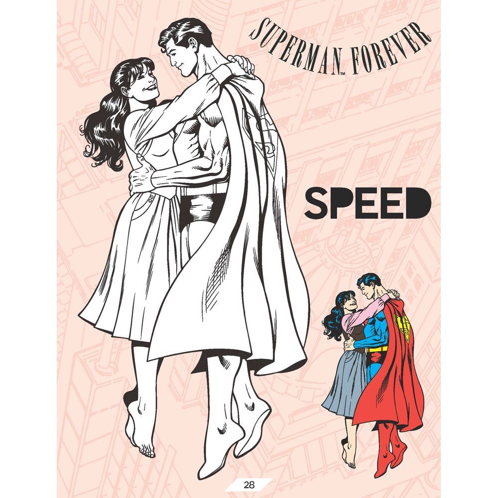 Superman Copy Colouring Book