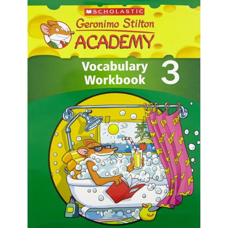 كتاب Geronimo Stilton Academy Vocabulary Workbook 3