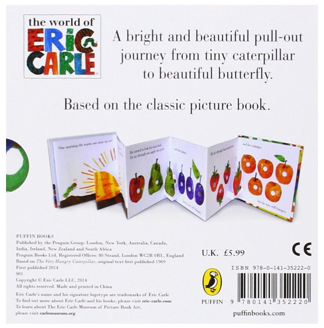 كتاب The Very Hungry Caterpillar مع الأشكال المنبثقة 