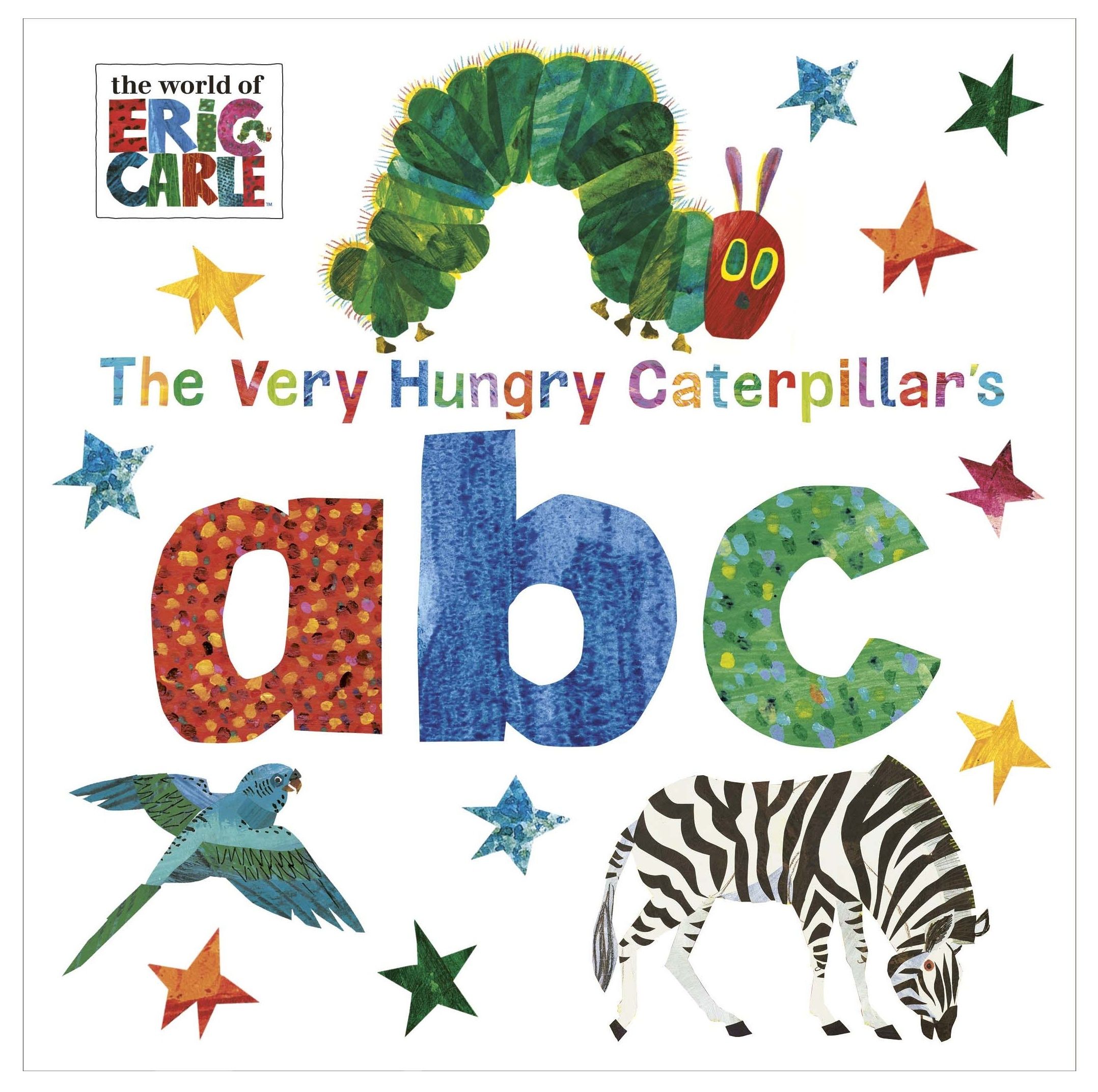 كتاب الحروف الإنحليزية The Very Hungry Caterpillar