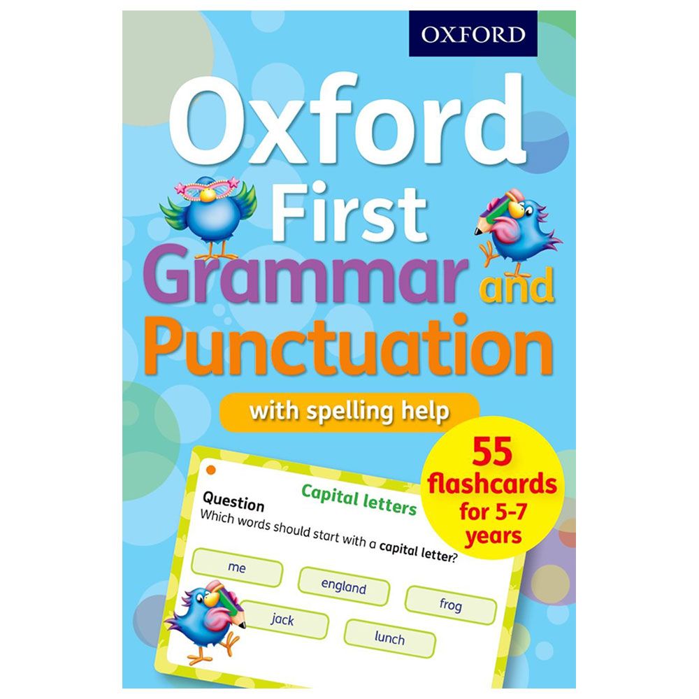 كتاب Oxford First Grammar And Punctuation Flashcards