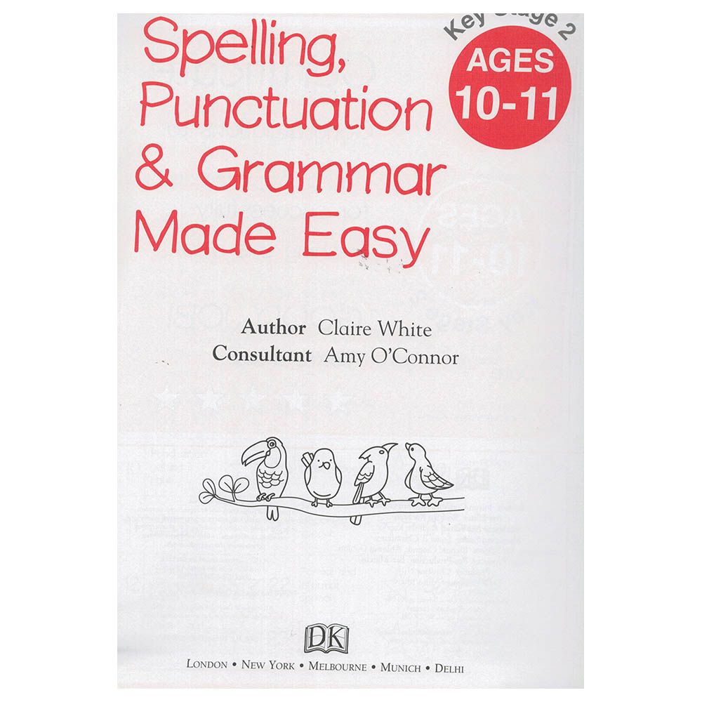 كتاب Spelling, Punctuation And Grammar Made Easy - Key Stage 2