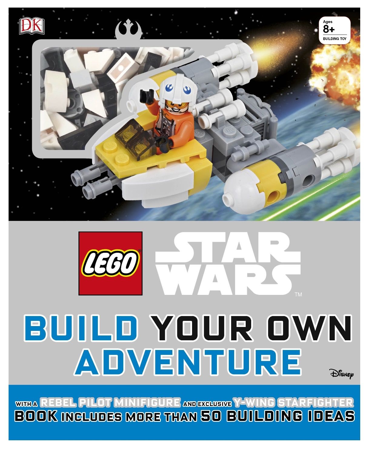 كتاب lego Build Your Own Adventure ستار وورز من دي كي دورلينغ كيندرسلي ليميتد