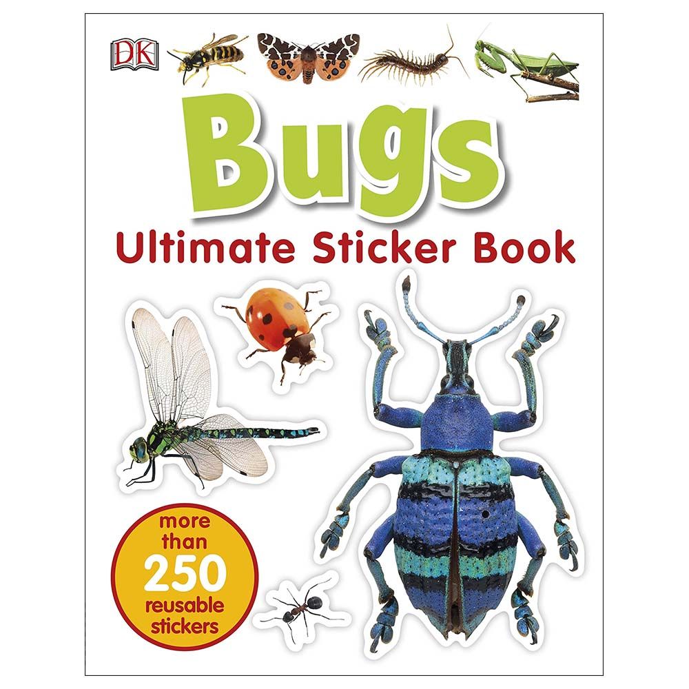 كتاب ملصقات Bugs Ultimate Sticker Books