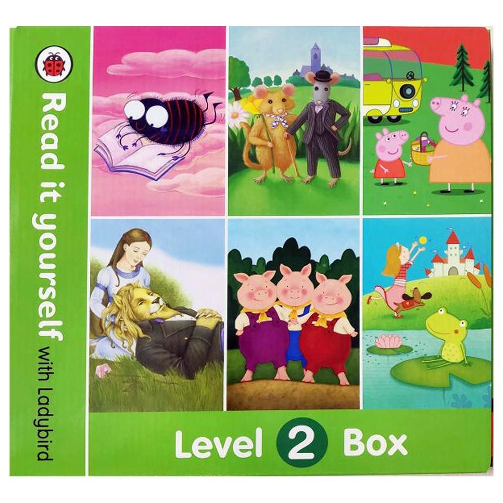 Ladybird Riy Pizza Box Level 2 Vol. 2 Box Set of 6 Books