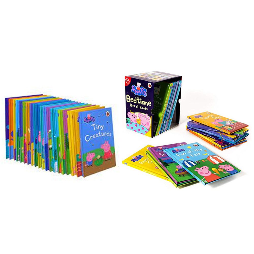 Peppa Pig Bedtime Box Of Books 20 Stories Ladybird Box Set