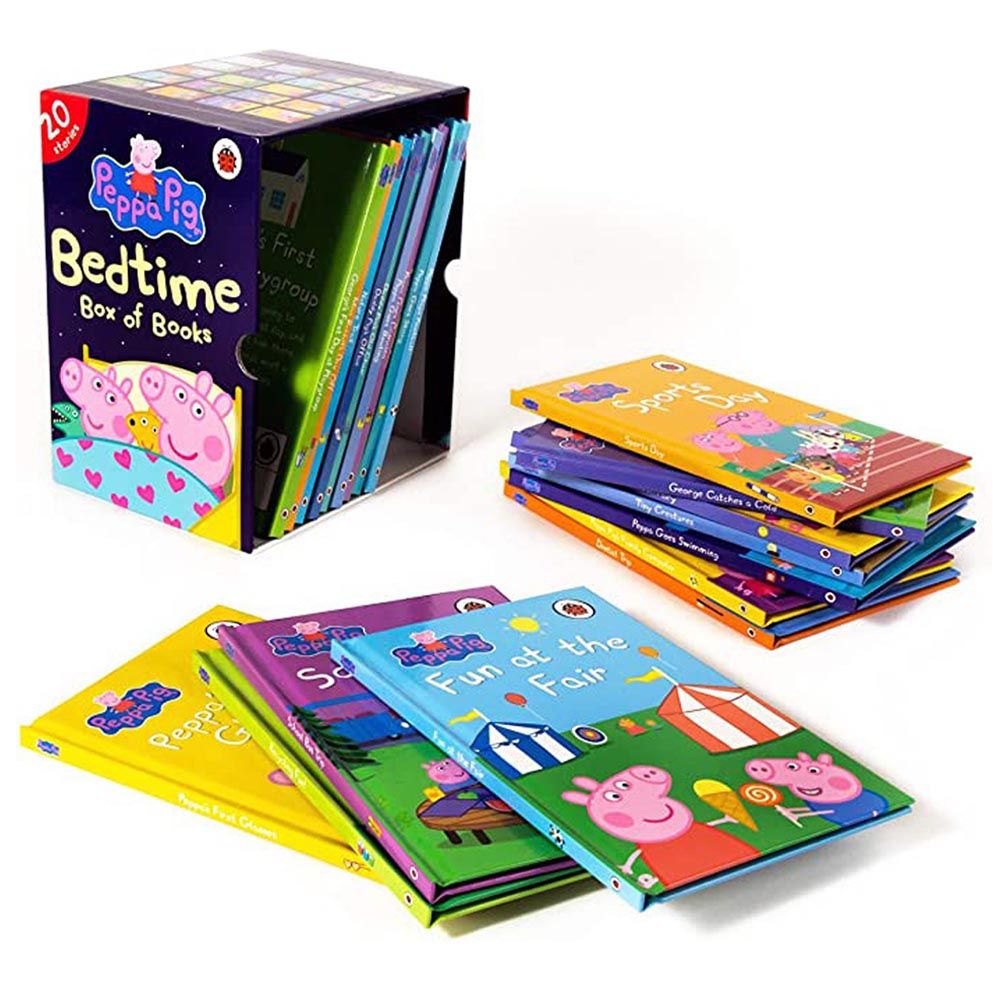 Peppa Pig Bedtime Box Of Books 20 Stories Ladybird Box Set