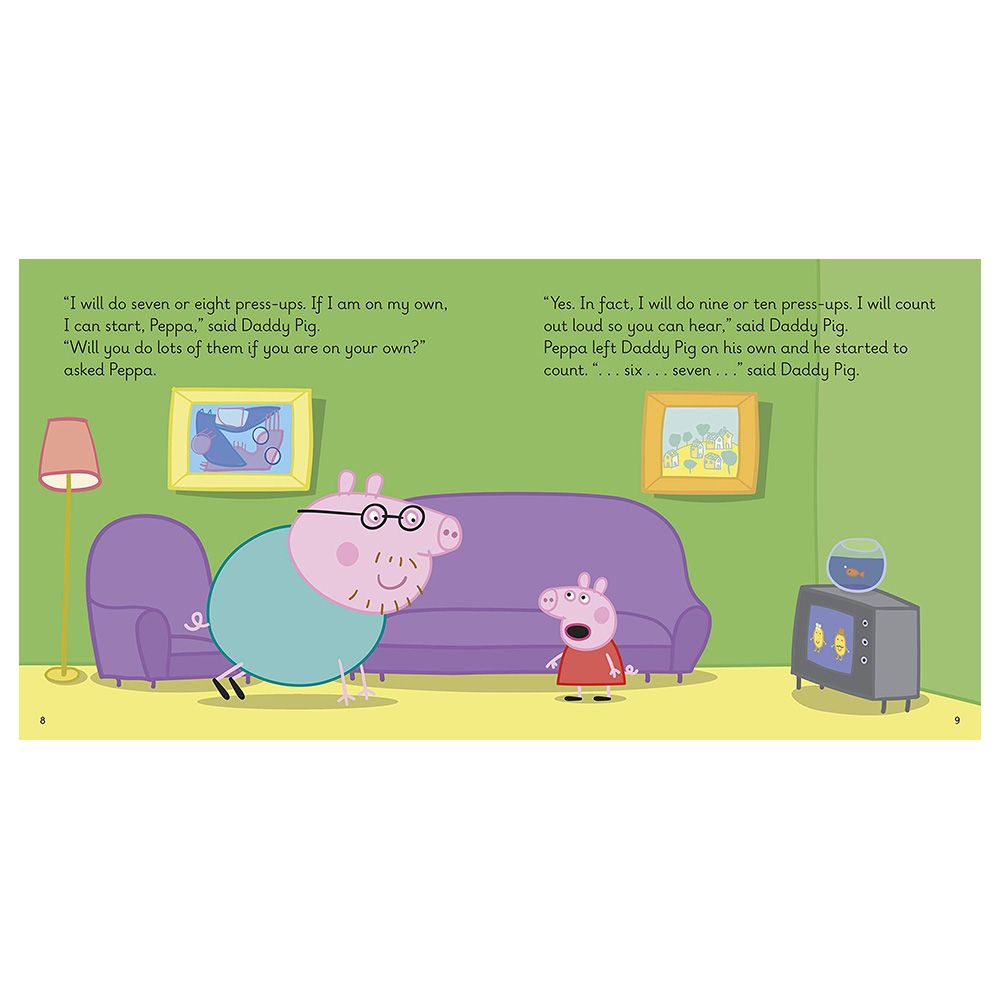 كتاب First Words With Peppa Level 5 - Daddy Pig Gets Fit