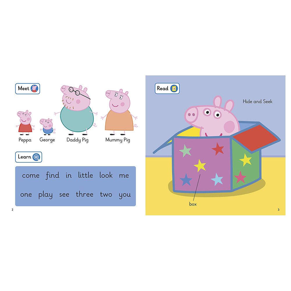 كتاب First Words With Peppa Level 1 - Hide And Seek