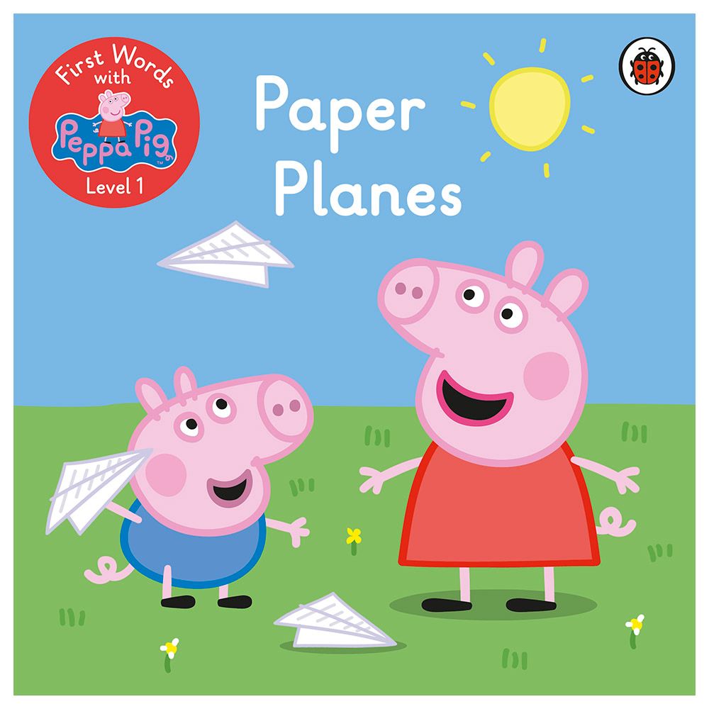 كتاب First Words With Peppa Level 1 - Paper Planes