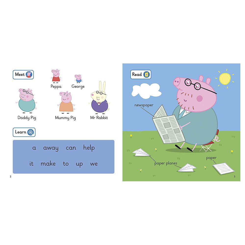 كتاب First Words With Peppa Level 1 - Paper Planes