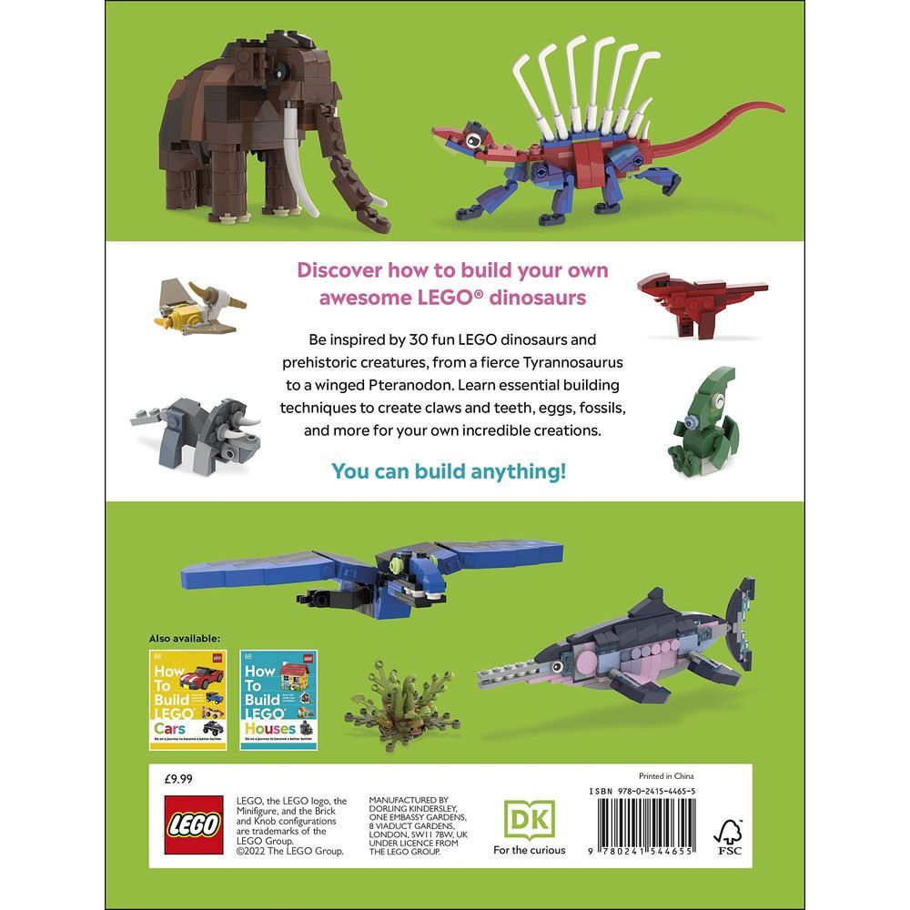 Lego: How To Build Lego Dinosaurs