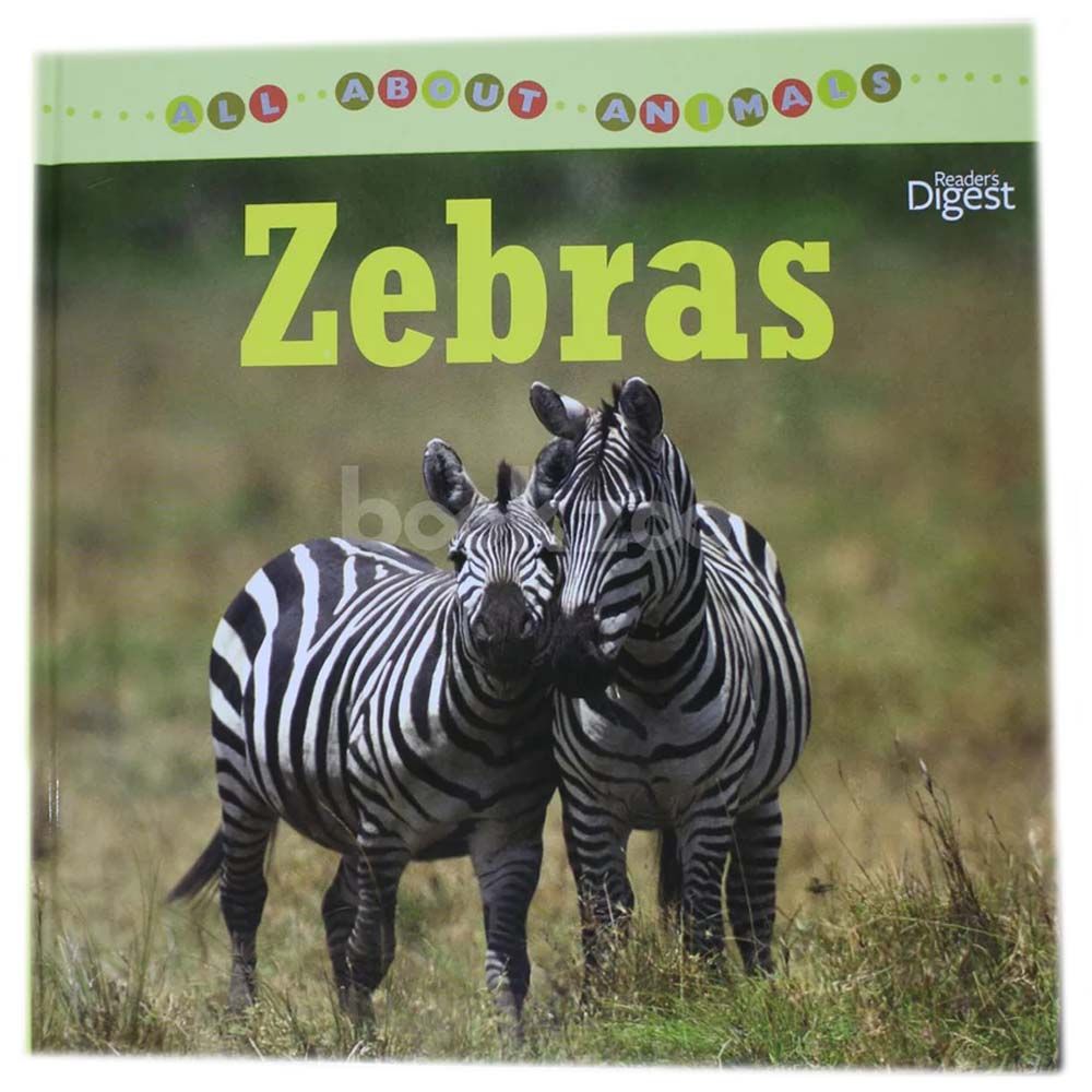 كتاب All About Animals - Zebras