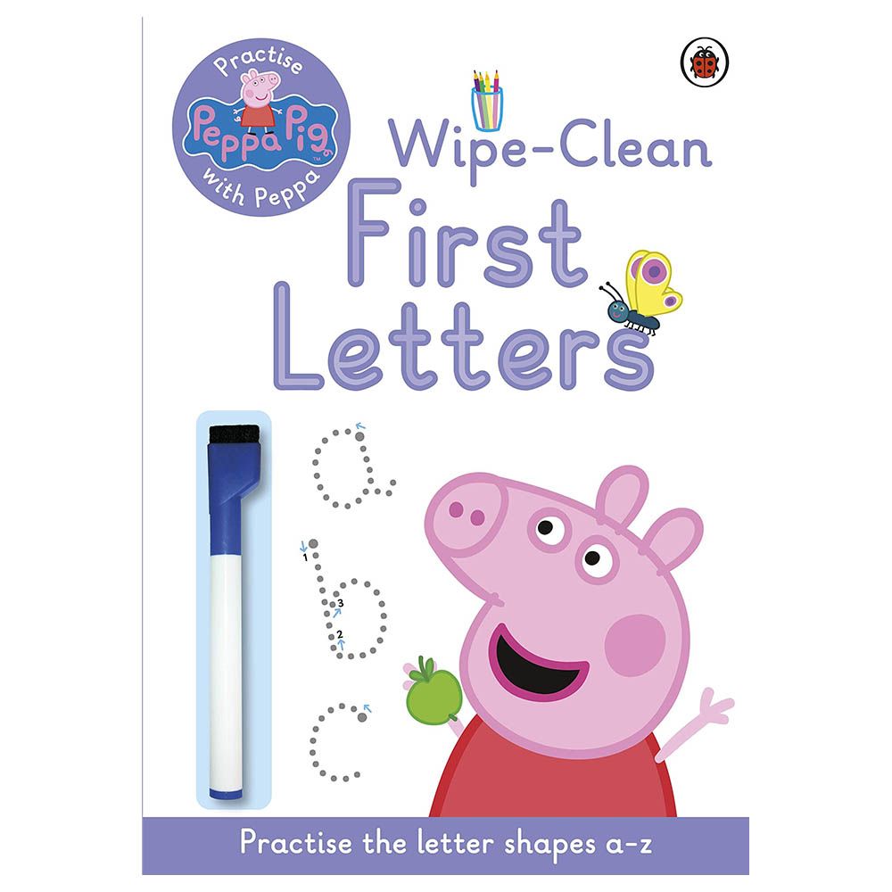 كتاب Practise With Peppa Wipe Clean Writing قابل للمسح