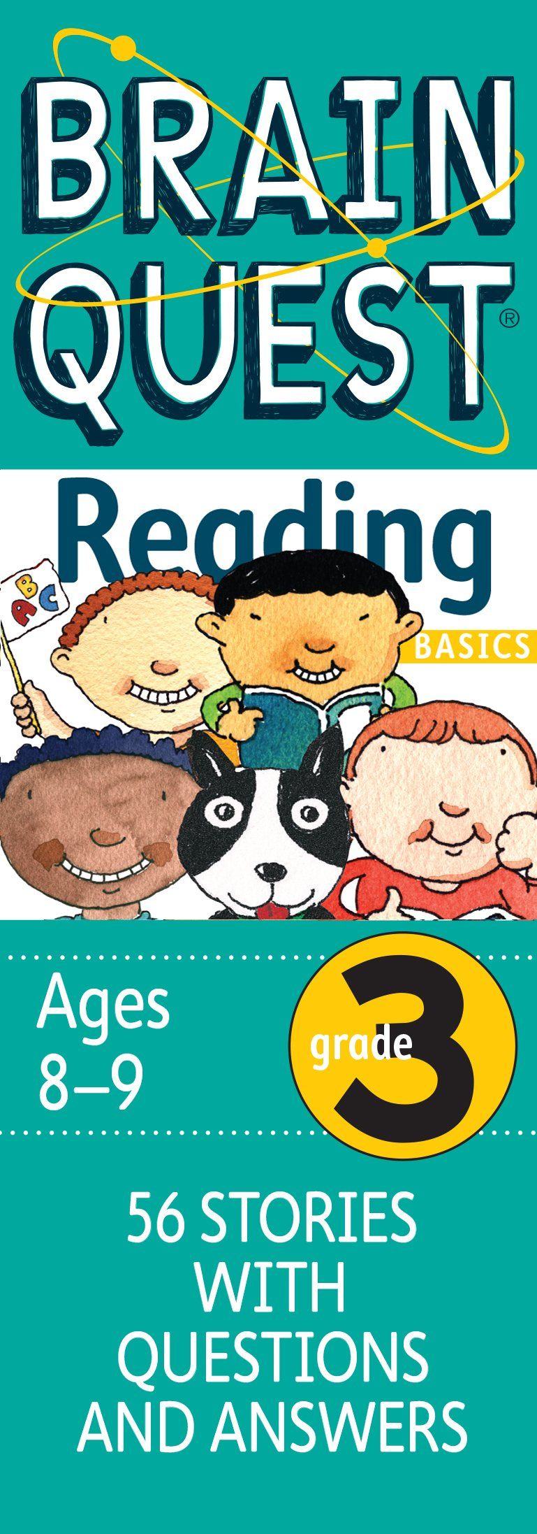 كتاب البطاقات " Reading Grade 3" من ماركة برين كويست