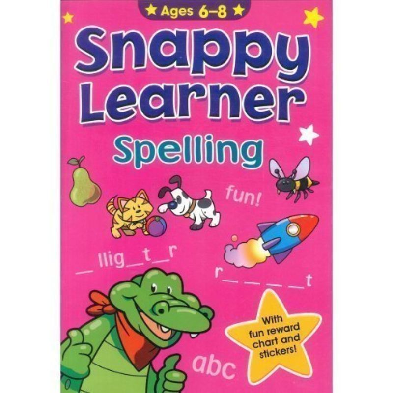 كتاب Snappy Learner - 6-8 Years Spelling