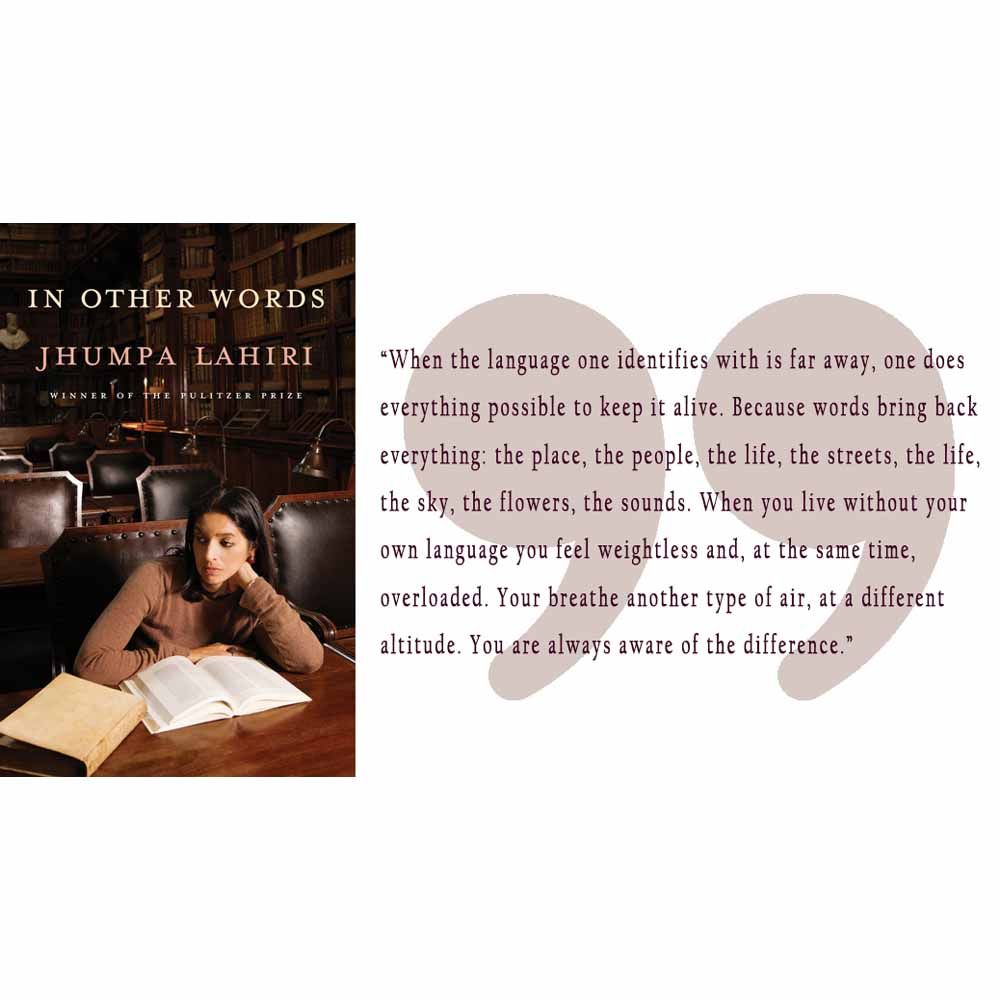 كتاب In the Words Jhumpa Lahiri