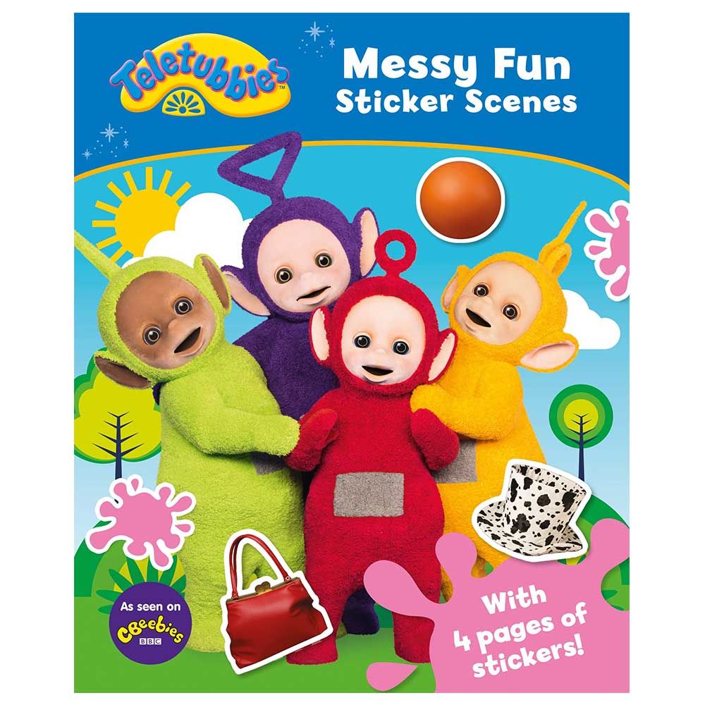 كتاب Teletubbies Messy Fun Sticker Scenes