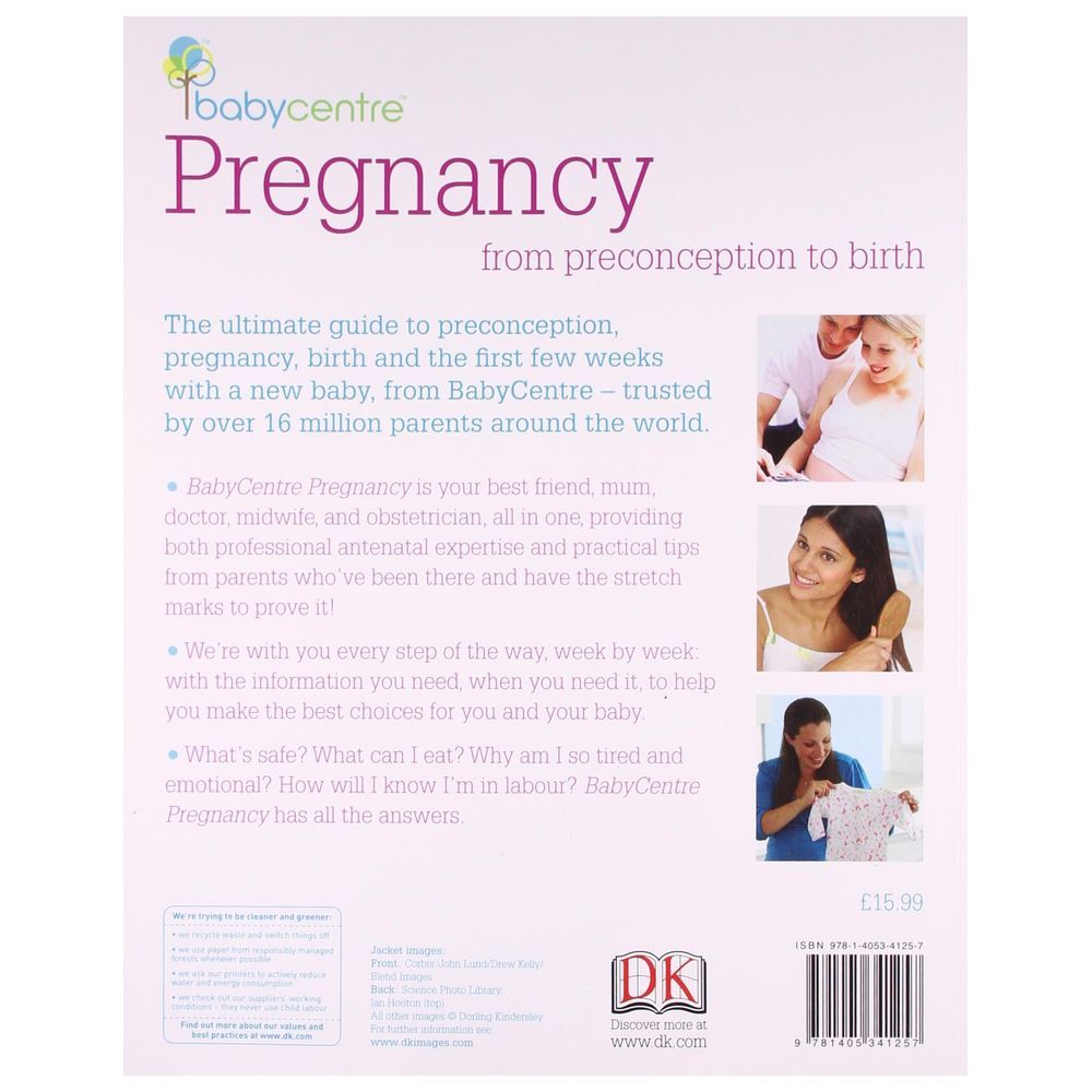 كتاب Pregnancy From Preconception To Birth