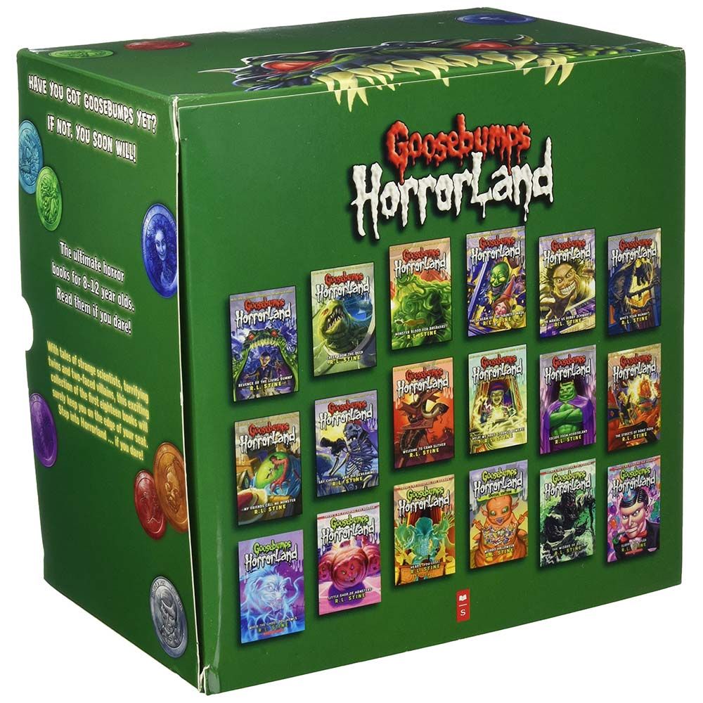 Goosebumps Horrorland Series Collection 18 Books Box Set