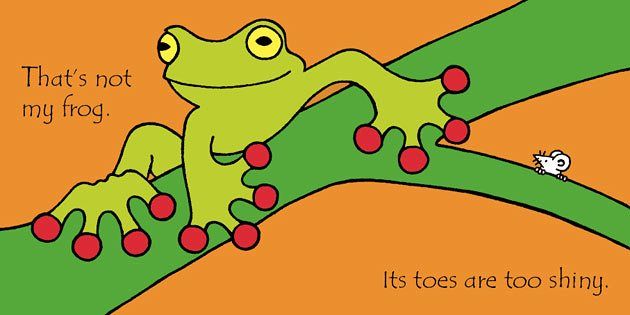 كتب أسبورن-  سلسلة هذا ليس ضفدعي "That s not my frog"  