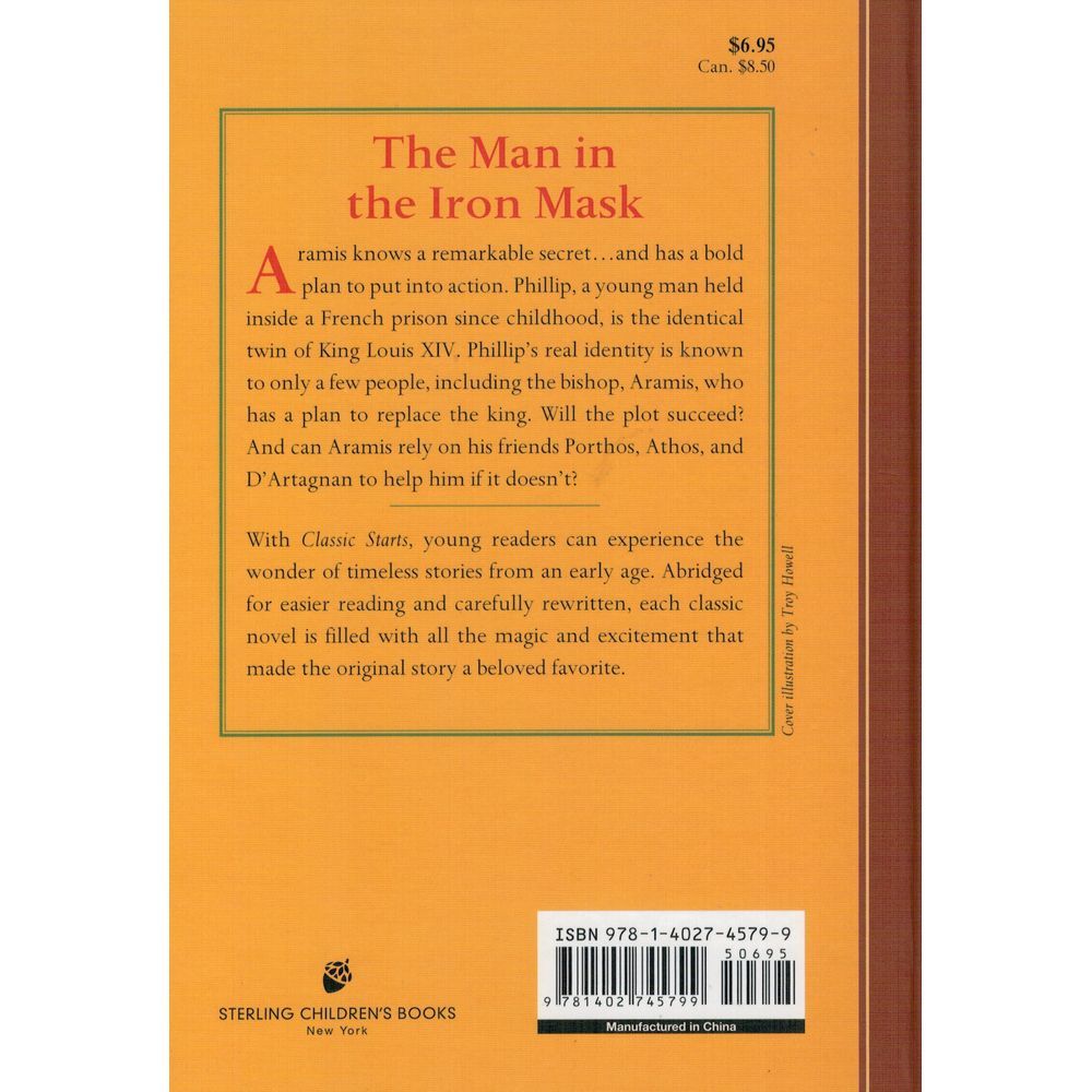 كتاب Classic Starts: The Man In The Iron Mask