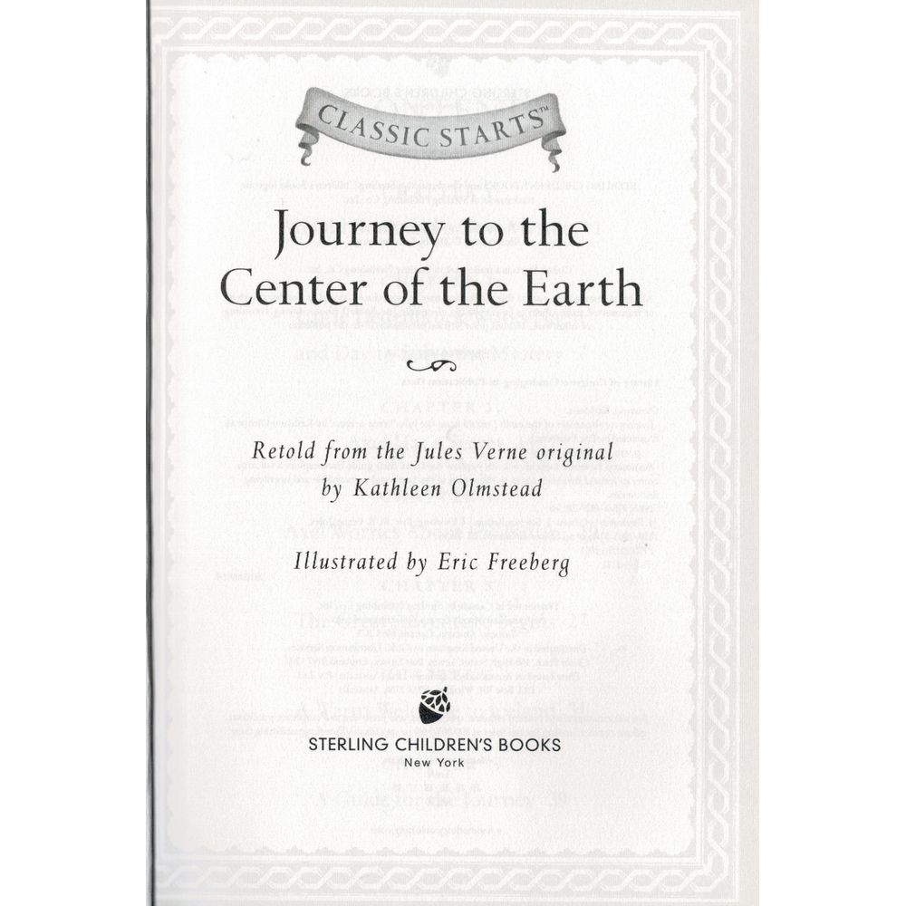 Classic Starts: Journey To The Center Of The Earth