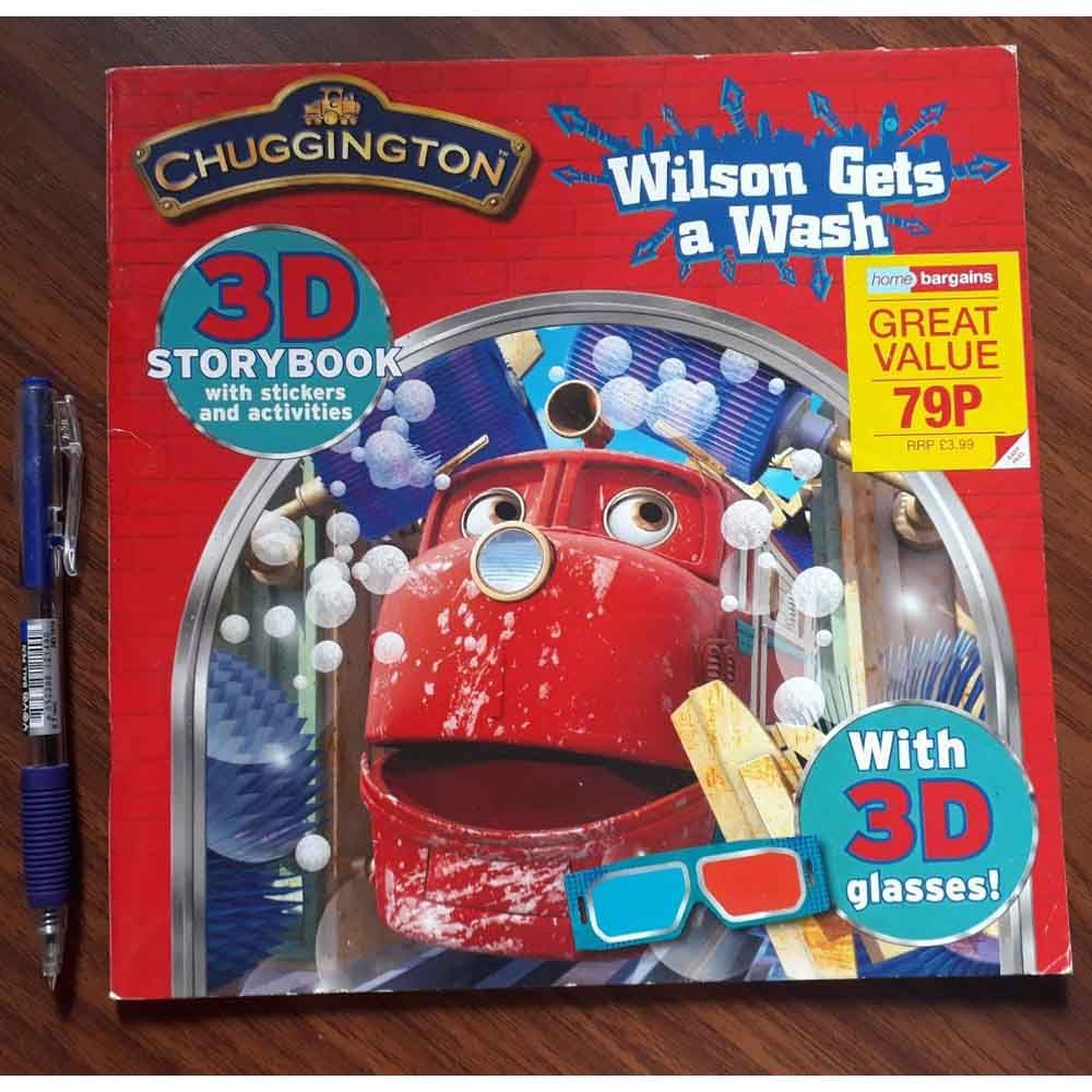 Wilson Gets A Wash 3D Story Book