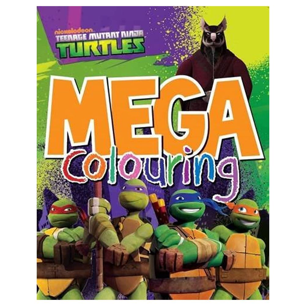 كتاب Mega Colouring Book - Turtles