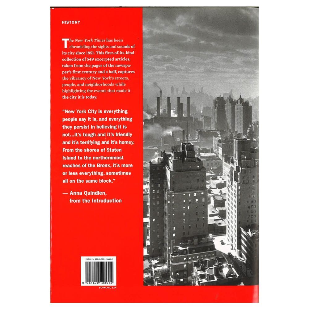 كتاب The New York Times Book of New York