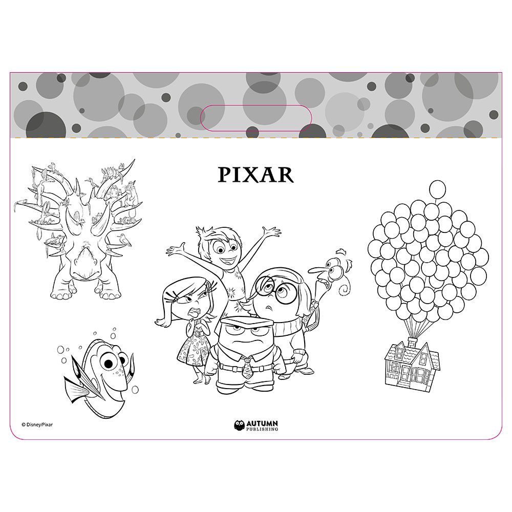 Disney Pixar Colouring Fun Pad