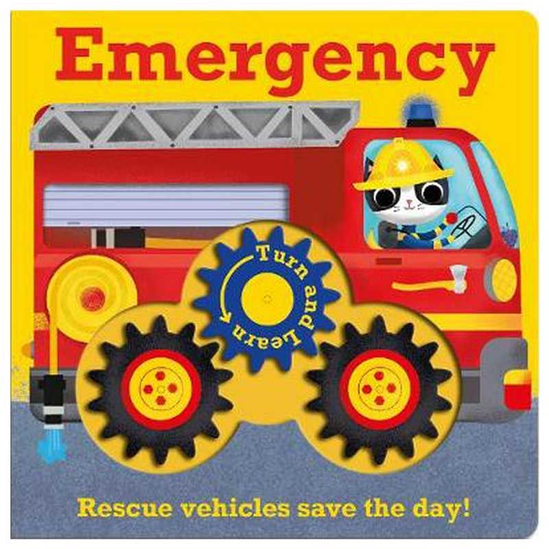 كتاب Emergency Rescue Vehicles Save The Day