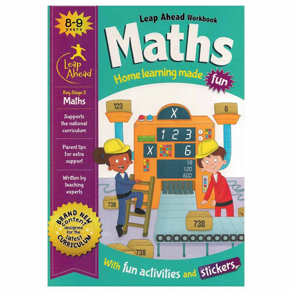 كتاب Leap Ahead Workbook Exp Leap Ahead: 8-9 Years Maths